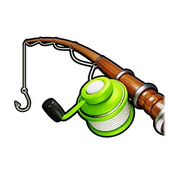 Symbol Fishing Rod in Big Bass Bonanza
