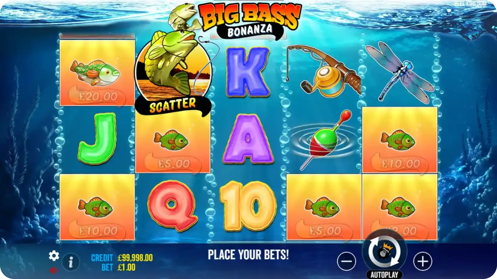 Big Bass Bonanza Slot Money Symbol