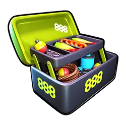 Symbol Tackle Box in Big Bass Bonanza